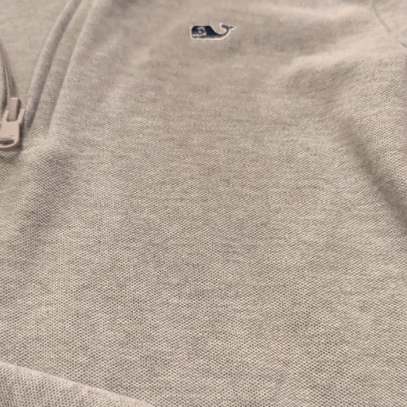 Vineyard Vines Light Gray Zip-Up - Picture 7 of 8